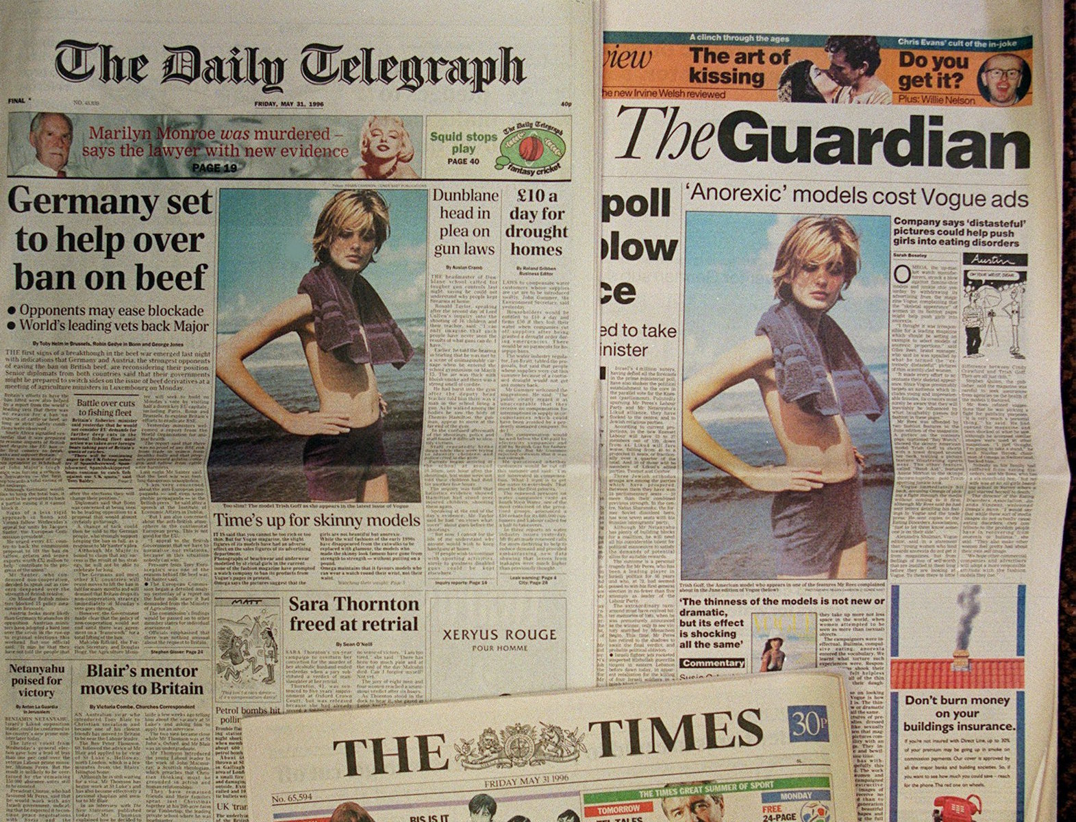 Models are real people too, British Vogue