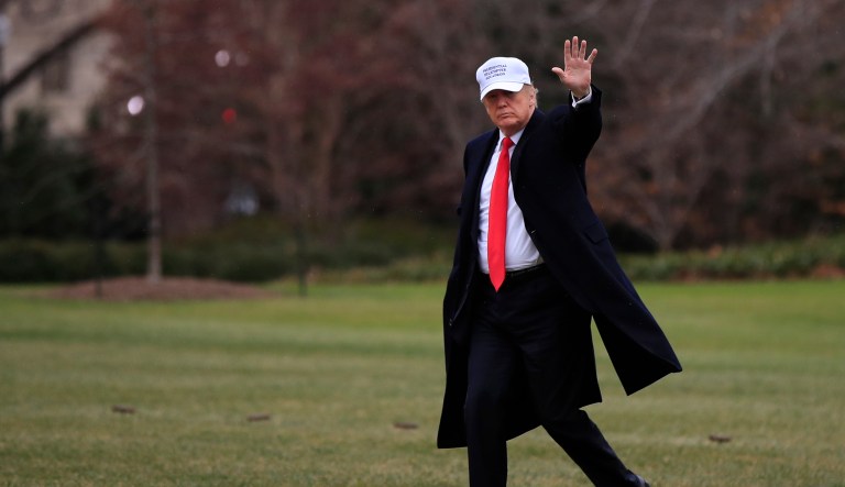 President Trump won the GOP nomination and the presidency in large part because he went the opposite way his opponents and the media have been going on immigration for decades. (AP Photo/Manuel Balce Ceneta)