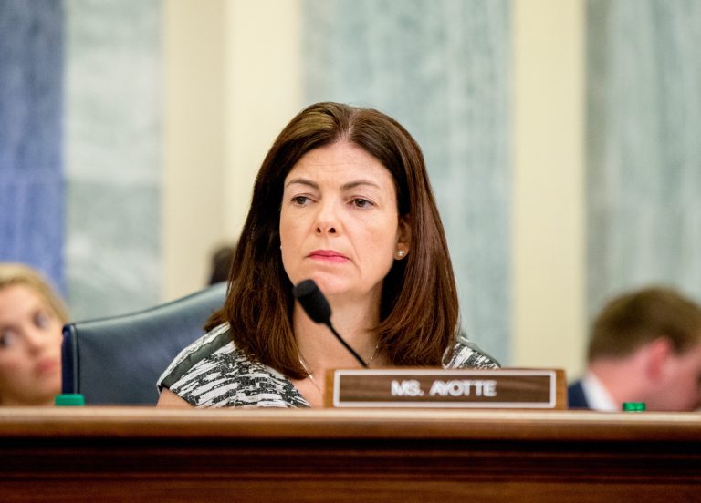 Sen. Kelly Ayotte, R-N.H., crafted the amendment to revive the Export-Import Bank. (AP Photo/Andrew Harnik)
