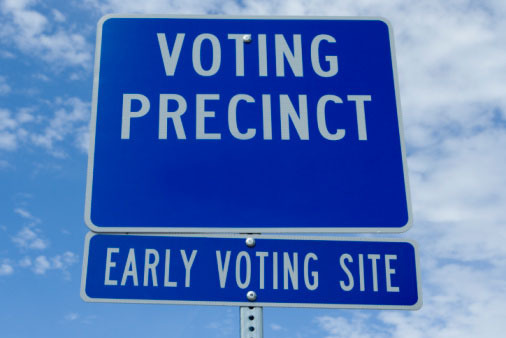 Voting Sign