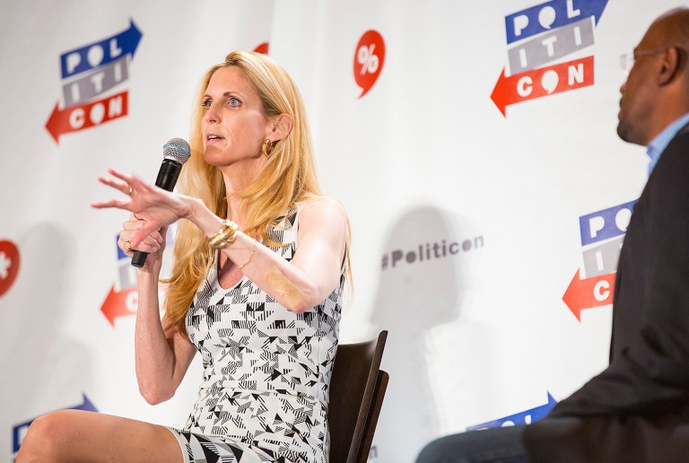 Conservative commentator Ann Coulter tweeted: 