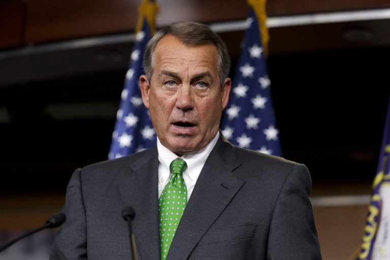 House Speaker John Boehner said the United States likely will need to expand its fight against the Islamic State of Iraq and Syria beyond President Obama's request to arm and train opposition rebels, calling the plan an 