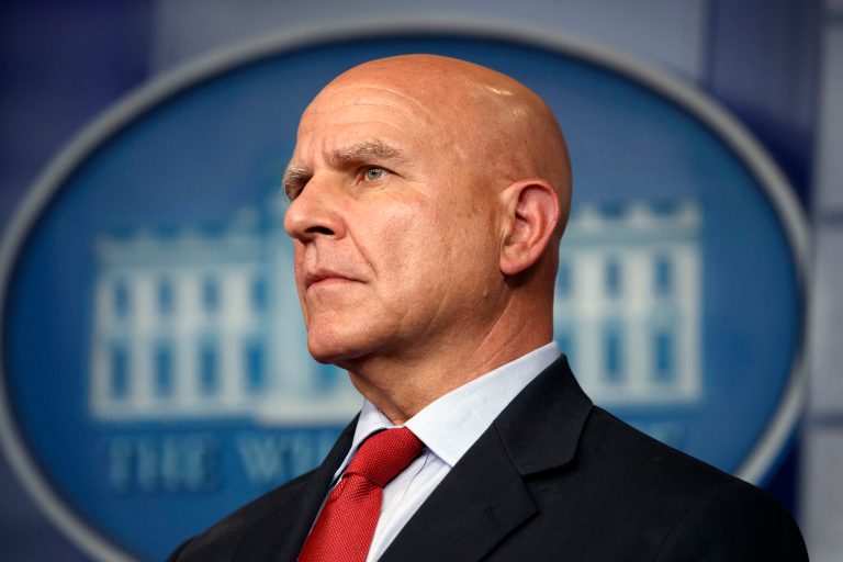The source familiar with the talks said tensions between national security adviser H.R. McMaster and the conservatives surrounding Trump have simmered for months, but noted the new chief of staff's arrival has empowered McMaster to make moves that were previously prohibited. (AP Photo/Evan Vucci)