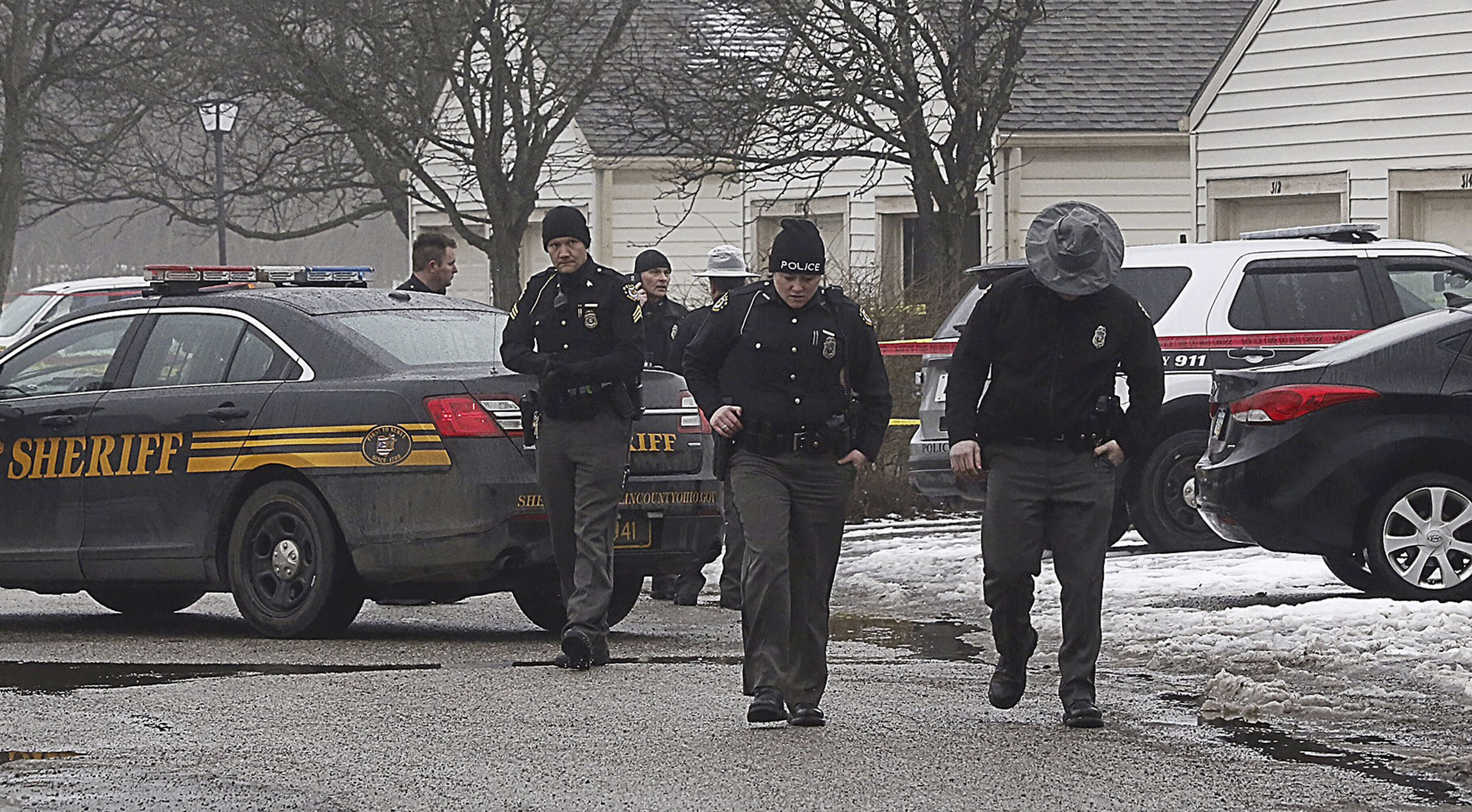 Two police officers killed after responding to 911 hangup call