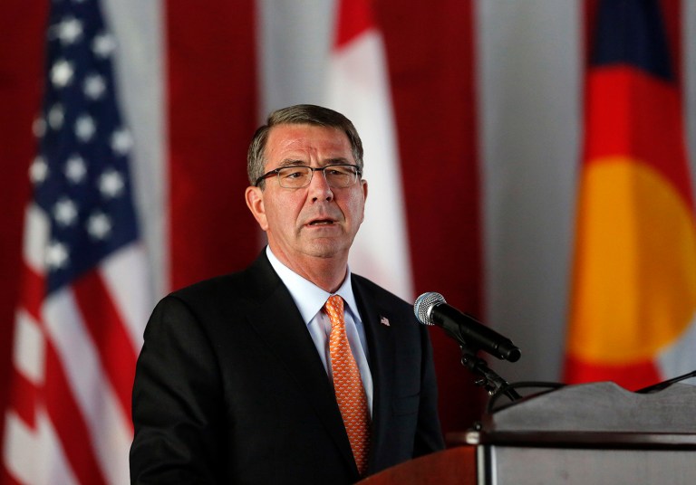 Defense Secretary Ash Carter said that changes to the Afghanistan strategy are designed to give commanders flexibility in helping Afghan forces. (AP Photo/Brennan Linsley)