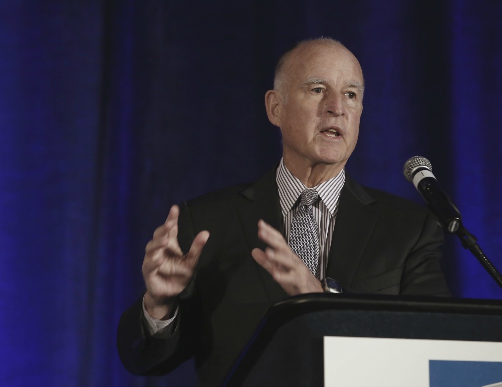 Jerry Brown: Trump’s wall ‘absolutely preposterous’