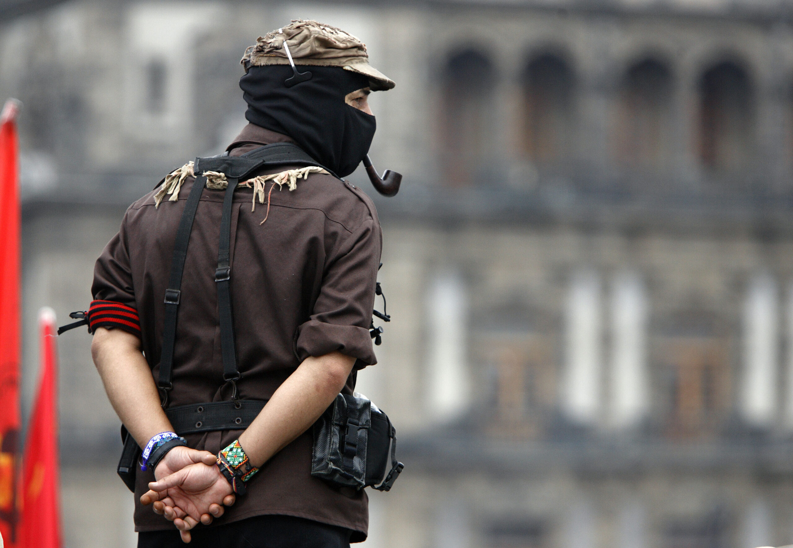 Zapatista leader Marcos withdrawing once more
