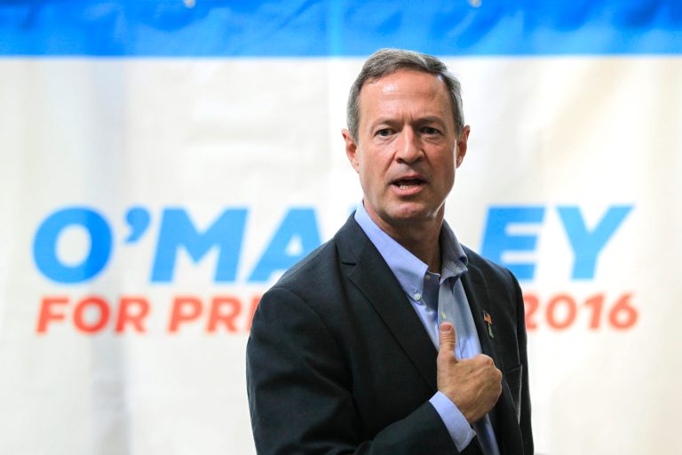 Taking a page from his actions as governor, Martin O'Malley called for an assault weapons ban, stricter gun background checks and called for fingerprints of the gun buyer. (AP Photo)Â 