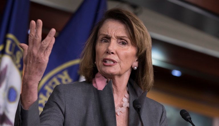 House Minority Leader Nancy Pelosi, D-Calif., has raised concerns about the size of the contract and scale of the job awarded to Whitefish, a company that had two full-time employees the day Hurricane Maria hit Puerto Rico. (AP Photo/J. Scott Applewhite)