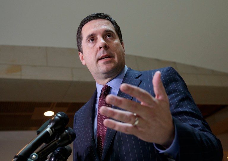 House Intelligence Committee Chairman Rep. Devin Nunes, R-Calif., said Friday that former Trump campaign adviser Paul Manafort has volunteered to testify before his committee in its ongoing investigation of Russia's influence in last year's election. (AP Photo/J. Scott Applewhite)