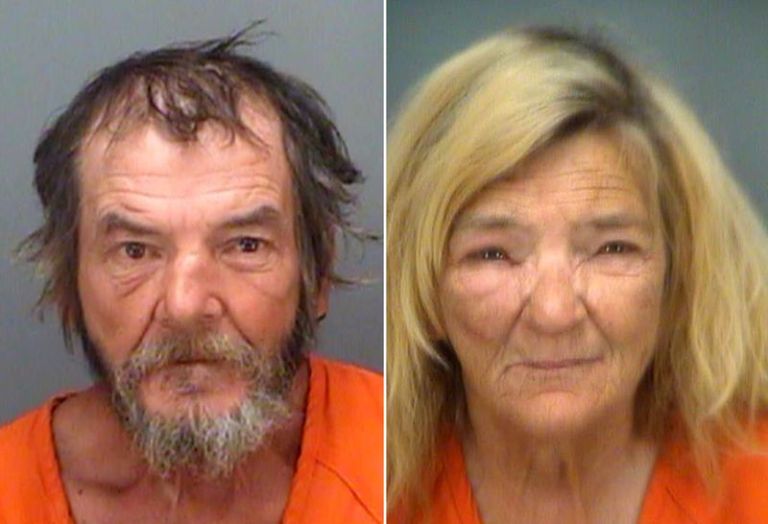 Elderly Florida couple arrested for having Thanksgiving Day sex in front of child