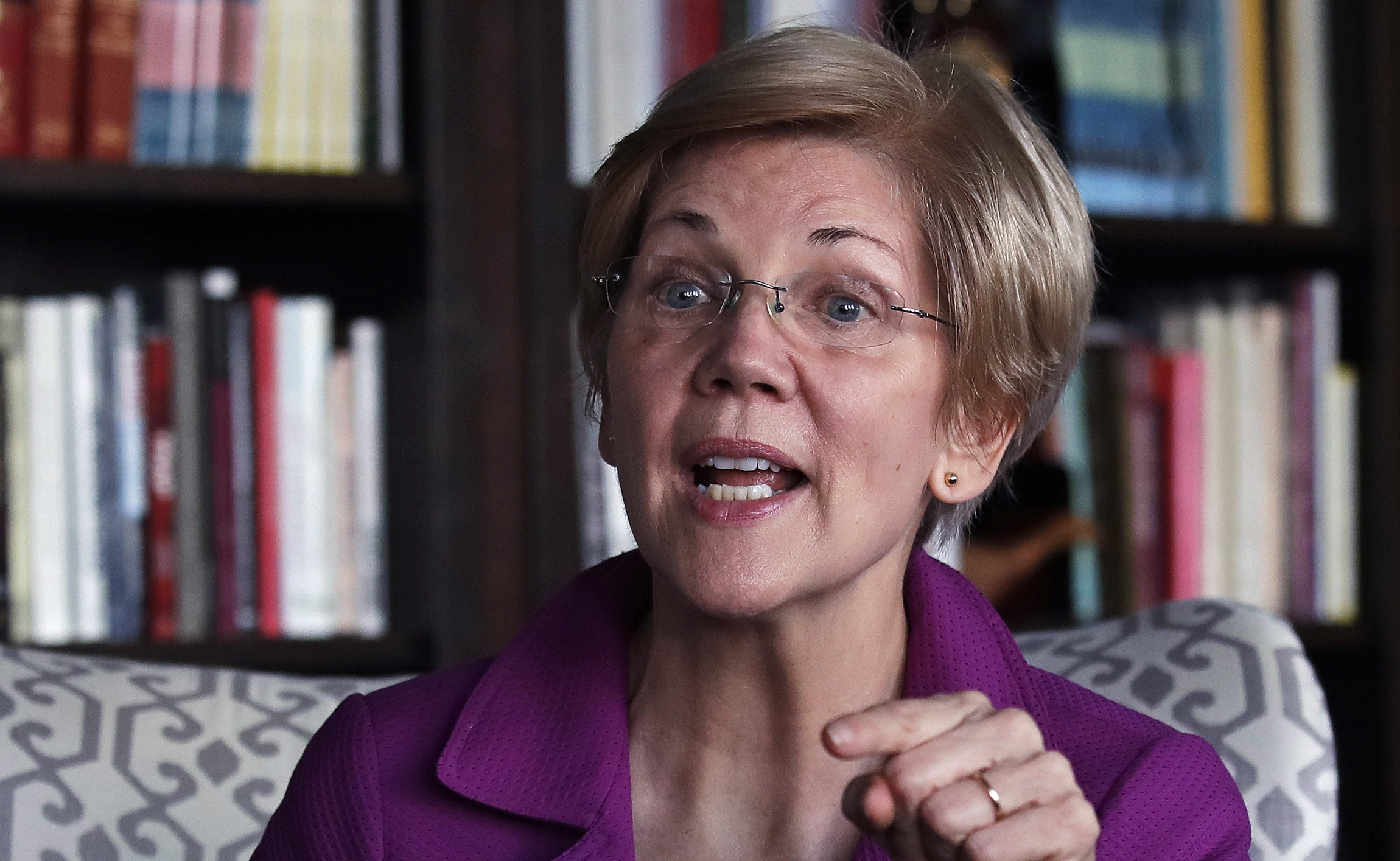 Elizabeth Warren says Trump playing politics with lives of Puerto Rico residents