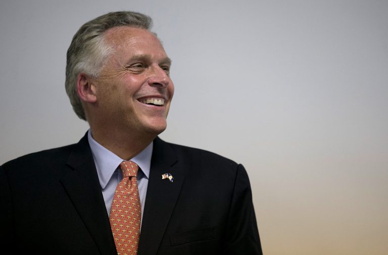 Terry McAuliffe is the Democratic nominee for governor. (Win McNamee/Getty Images)