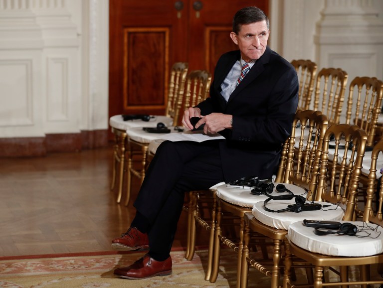 Senior officials on Trump's team alerted Flynn that Kislyak's communications were likely being monitored. (AP Photo/Carolyn Kaster)