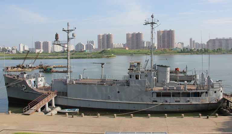 Ronald Reagan was the only major 1968 candidate who wanted to win the Vietnam War, and Reagan saw the hijacking of the USS Pueblo by North Korea as yet another thrust of global communism which needed to be defeated.(Laika ac from USA, via Wikipedia)