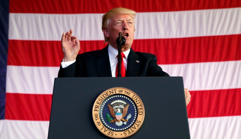 President Trump reminded reporters on Thursday morning that the 