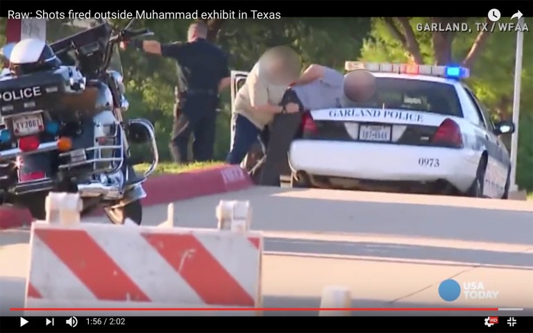 The Washington Examiner has recently requested documents from the Garland Police Department. (Screengrab)