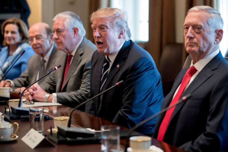 The government is barreling toward a shutdown on April 28 if Congress fails to pass a new funding bill. (AP Photo/Andrew Harnik)