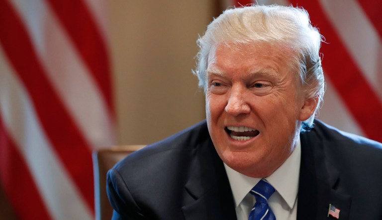 The statement is a break from how US Ambassador to the UN Nikki Haley described the sanctions. (AP Photo/Alex Brandon)