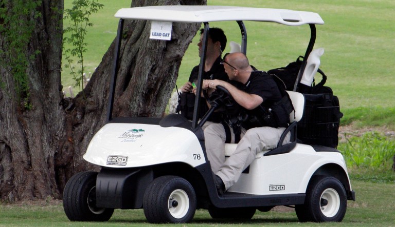 The president has been criticized for his frequent weekend travel, spending 17 weekends outside of D.C. (AP Photo/Alex Brandon)