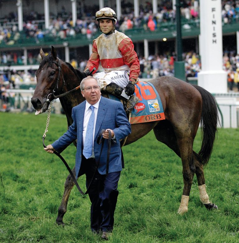 Rob Carr/Getty Images
Trainer Shug McGaughey will be walking Orb to the winner's circle again at Saturday's Preakness Stakes, according to Rick Snider.