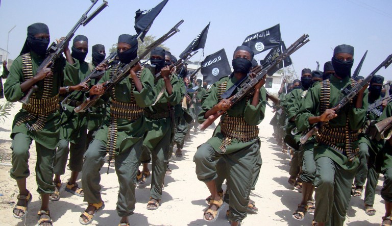 A U.S. drone strike in Somalia has targeted a key leader of the al-Shabab militant group, the Pentagon said. (AP Photo/Mohamed Sheikh Nor, File)