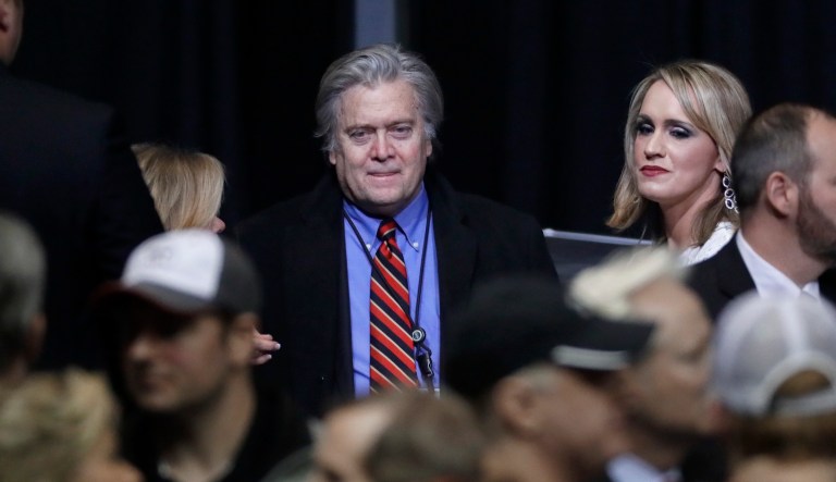 Steve Bannon's departure from Breitbart in early January came after it was reported megadonor Rebekah Mercer cut financial ties with him after it was revealed he made unflattering comments about the president and his family. (AP Photo/Mark Humphrey)