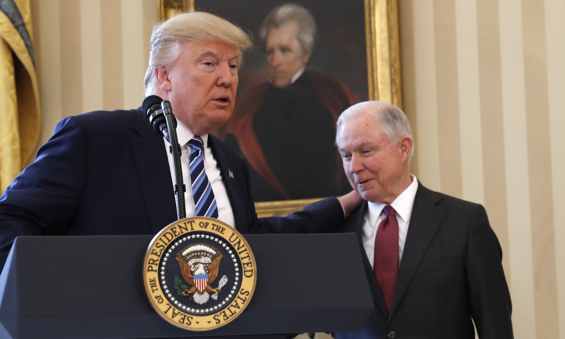 Trump demands blind loyalty and Jeff Sessions doesn’t make the cut