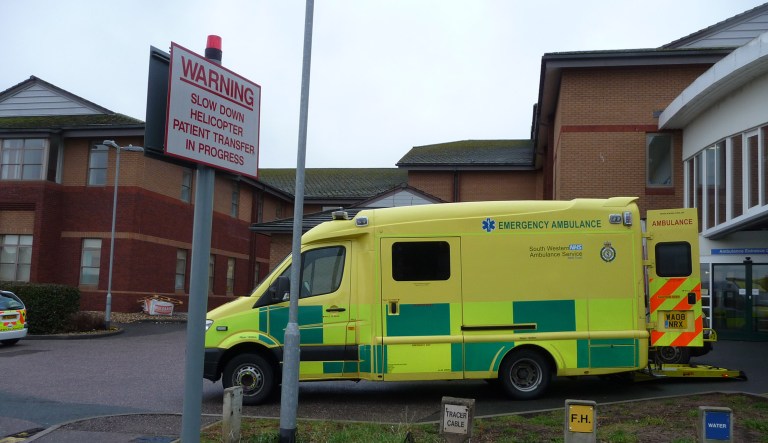 Socialist medical systems are defined by less innovation, longer waiting periods for care, overstretched resources, and distinctly impersonal care. In the U.K., for example, emergency rooms have overflowed with patients. (Lewis Clarke / Wikimedia Commons)