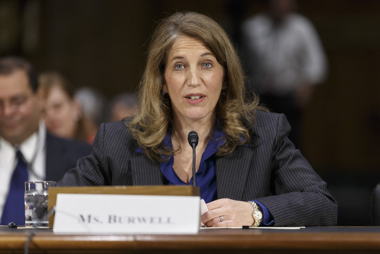 Sylvia Mathews Burwell, nominated to be the secretary of the Health and Human Services Department, said spending on Healthcare.gov will soon top $1 billion. AP Photo