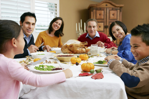 Thanksgiving is probably not the best occasion to launch into a heated political conversation. (Photo: Thinkstock)
