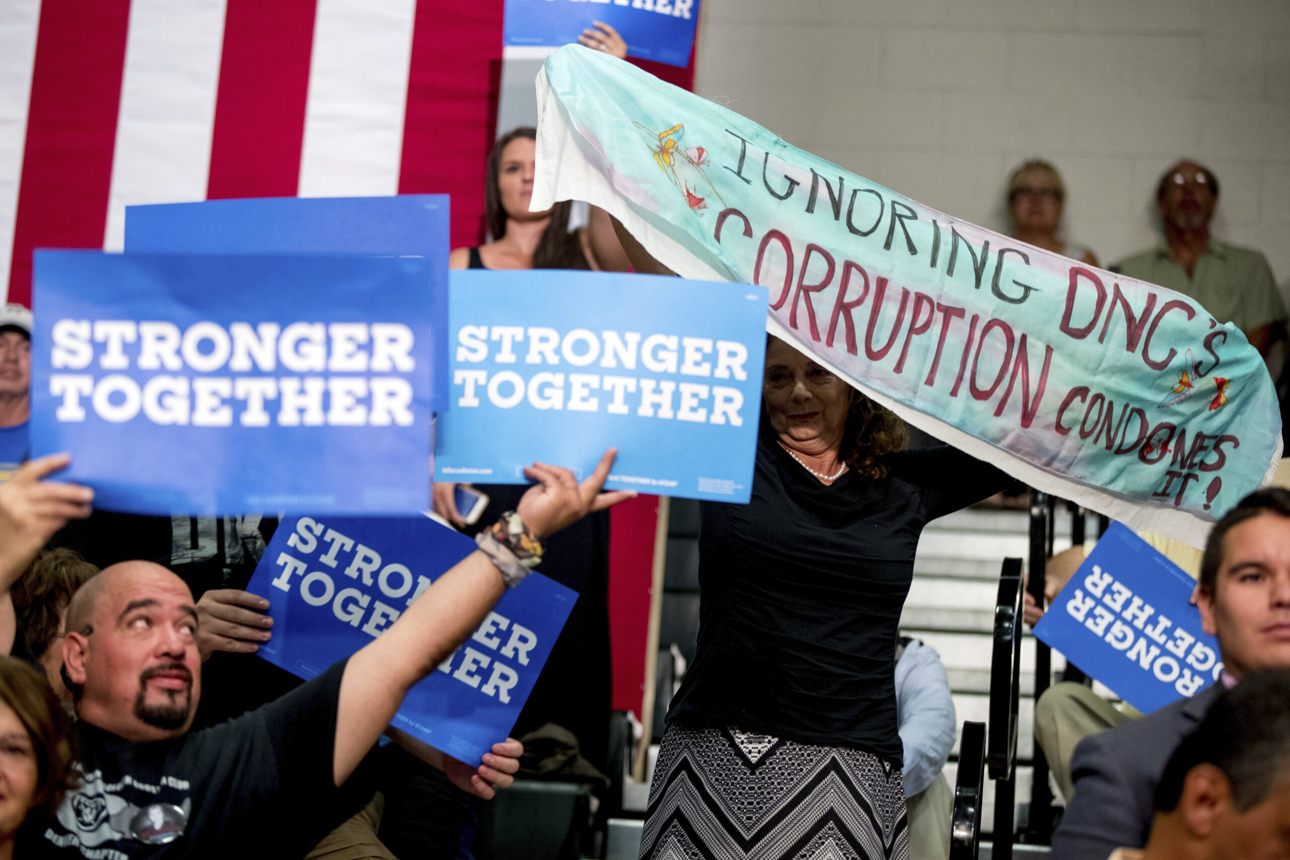 ‘Impeachment’ talk flies at DNC chair debate