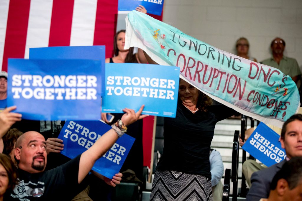 ‘Impeachment’ talk flies at DNC chair debate