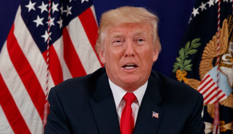 Members of congressional intelligence committees are interested in learning about any involvement President Trump's longtime personal secretary had in a June 2016 meeting between the campaign and Russians after emails revealed she may have been contacted by the guests. (AP Photo/Evan Vucci)