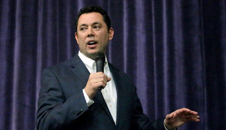 Former Rep. Jason Chaffetz said Saturday on Fox News that Sessions had committed missteps in his tenure at the Justice Department, including recusing himself from the investigation into Russia's interference in the 2016 election. (AP Photo/Rick Bowmer)