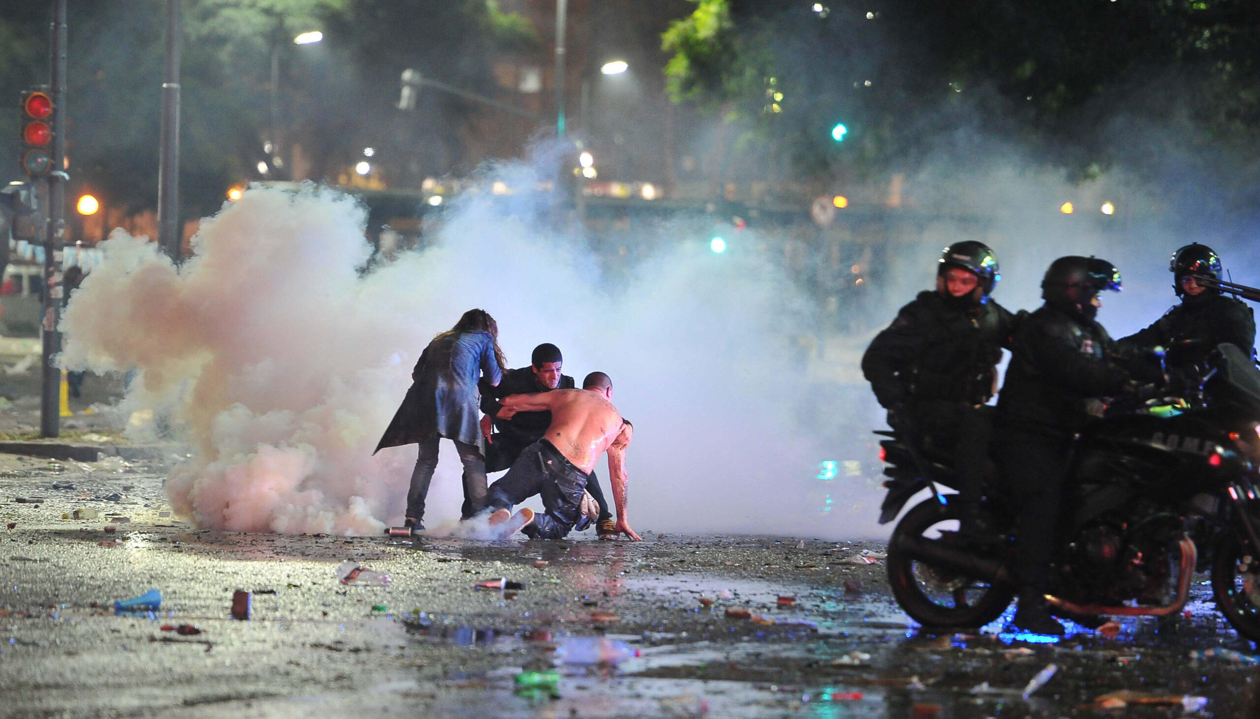 Violence mars Argentina’s World Cup celebration