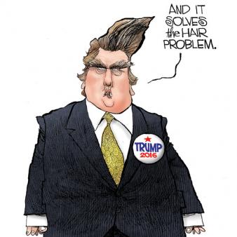 Trump Haircut