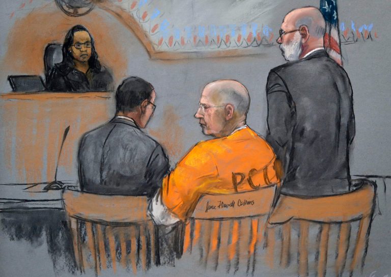 FILE - This June 3, 2013 file courtroom sketch depicts James 
