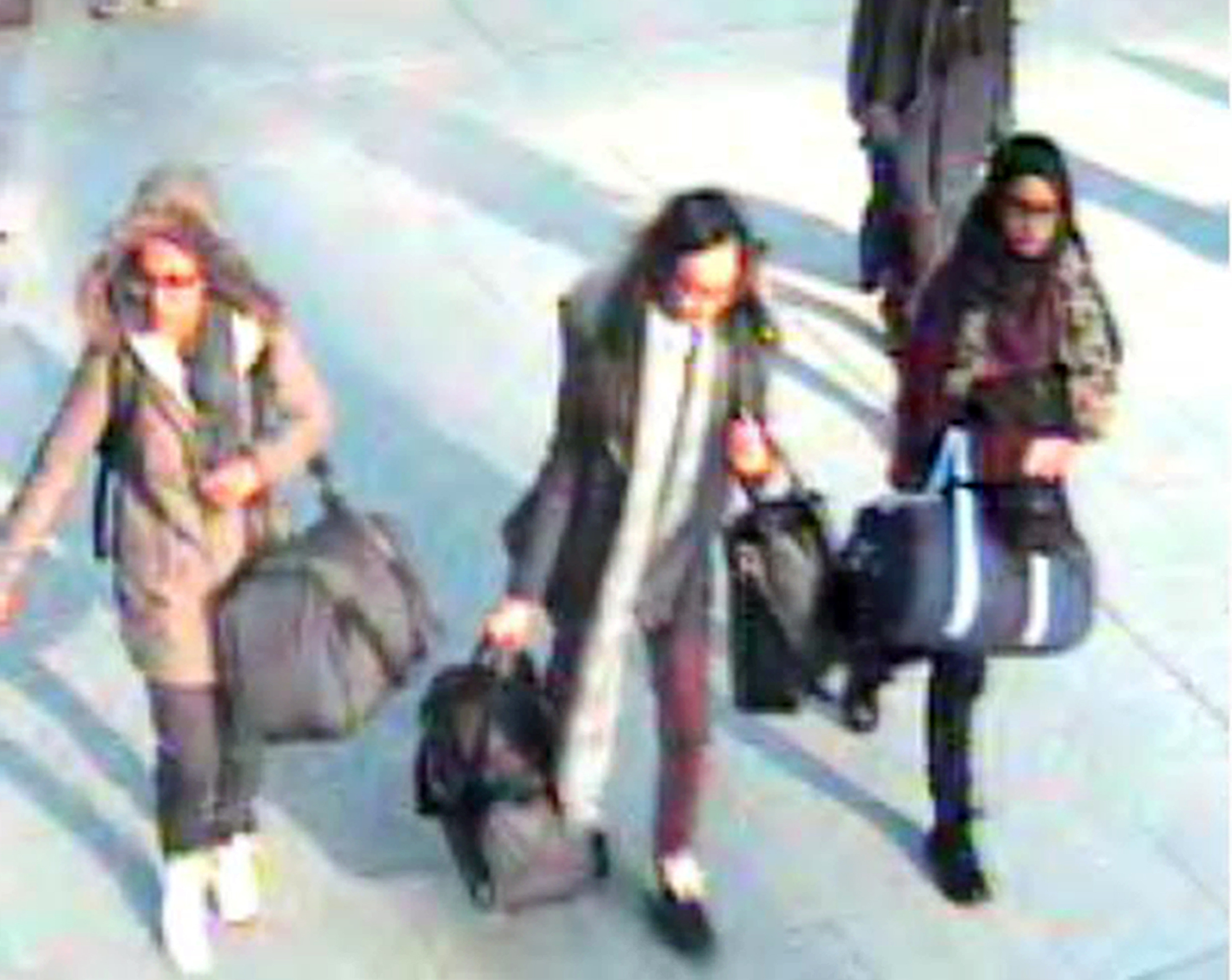 Two of three missing UK girls married to ISIS-approved men