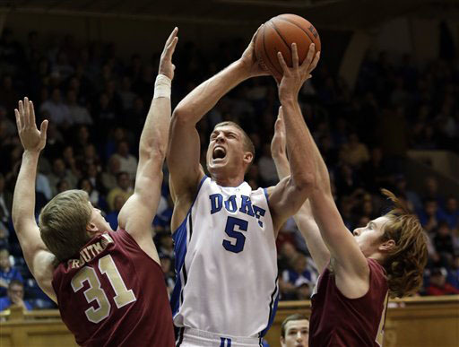 Gerry Broome/AP
Mason Plumlee and Duke are ranked first for the second straight week.