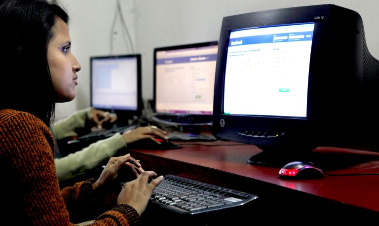 More than a dozen people were reportedly arrested and questioned for online posts criticizing Prime Minister-elect Modi. (AP Photo)