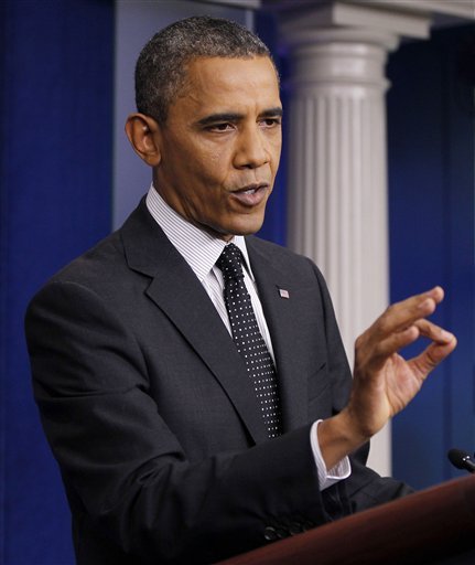 Examiner Editorial: Obama meets the press and makes stuff up