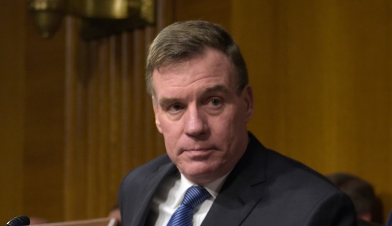 Sen. Mark Warner, D-Va., said President Trump's Wednesday announcement of his pick for FBI director was meant to 