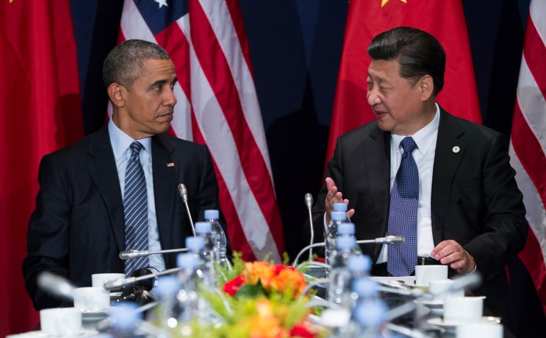 Climate change will be high on the agenda when Obama sits down with Chinese President Xi Jinping and other top officials going into the major meeting of industrialized nations, Brian Deese, the president's senior climate adviser, told reporters Monday. (AP Photo/Evan Vucci, File)