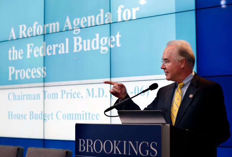 The paper's editorial board on Wednesday night said Price has shown a seriousness on healthcare policy. (AP Photo/Alex Brandon)