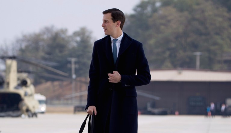 Jared Kushner, a White House senior adviser and the president's son-in-law, told investigators that he had not been in contact with WikiLeaks, but it was later revealed he had received and forwarded an email from the group. (AP Photo/Andrew Harnik)