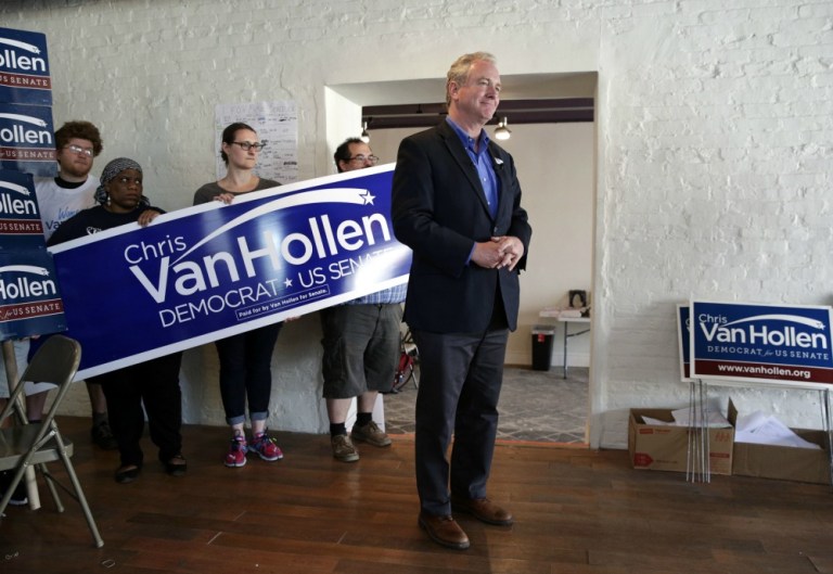 Chris Van Hollen, you see, embodies what Democrats want their party to be. (AP Photo)