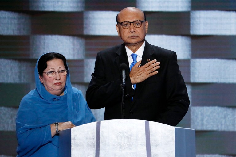 Veterans of Foreign Wars criticized Trump for criticizing the parents of a fallen Muslim-American soldier. (AP Photo/J. Scott Applewhite)