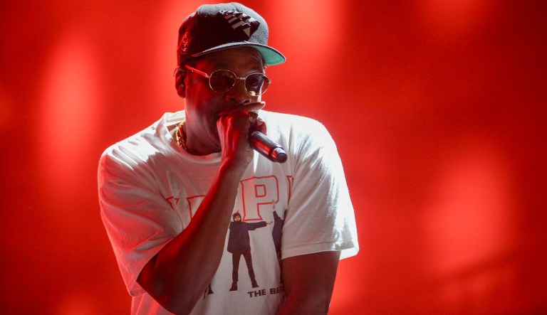 There are reasons to question Jay-Z's critique of Trump. This is not one of them. (Photo by Andy Kropa/Invision/AP)