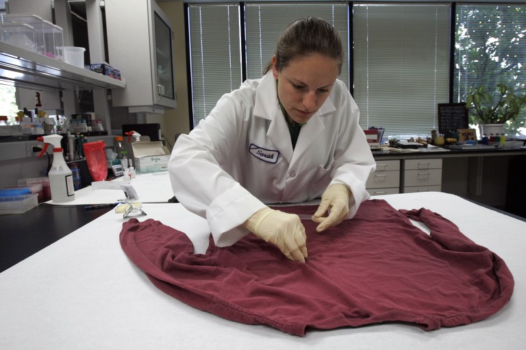 Blood evidence helps to prove whether an alleged case of sexual assault actually occurred.Â (AP Photo/Elaine Thompson)